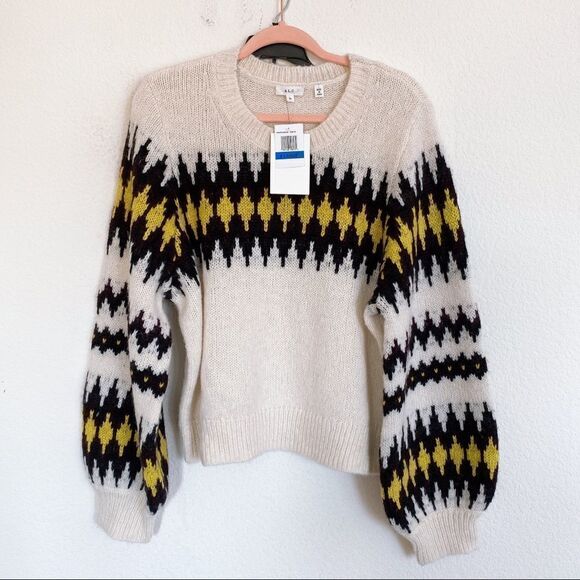 A.L.C Badgley Alpaca wool blend Sweater - Picture 7 of 12